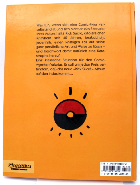 Carlsen Lux Comic Album (Hardcover): Valerius - der Comic-Agent...vom Index bedroht! von Carlsen